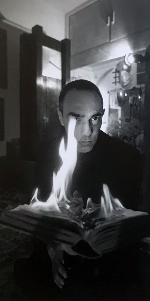 Derek Jarman by Derek Ridgers