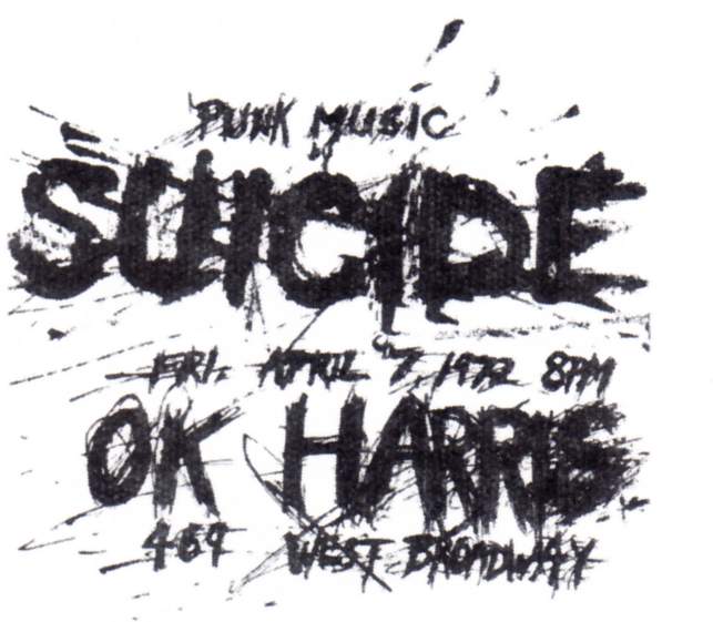 Suicide flyer, 1972.
